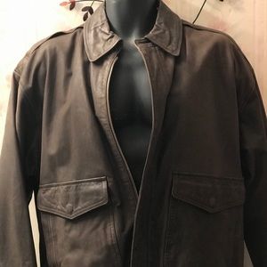 Context Mens Leather Jacket